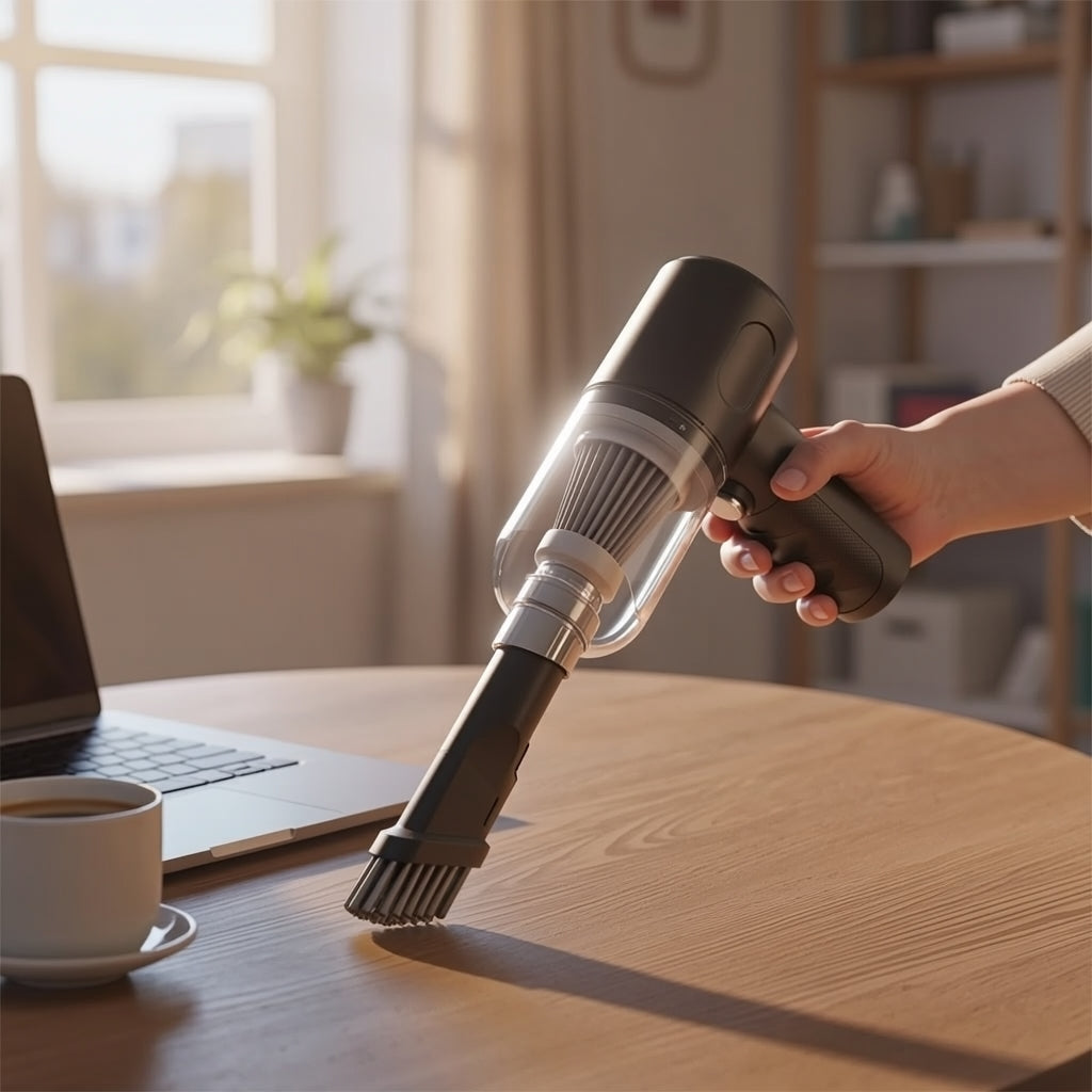 AirVaq™ 2-in-1 kannettava tarkkuusimuri ja ilmapuhallin
